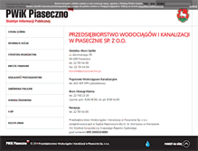 Tablet Screenshot of bip.pwikpiaseczno.pl